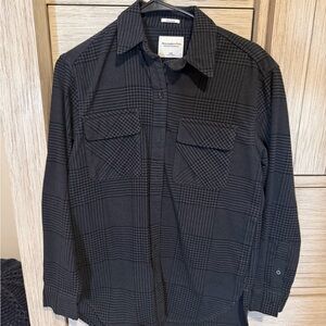 Women’s Abercrombie & Fitch Dark Checkered Shirt